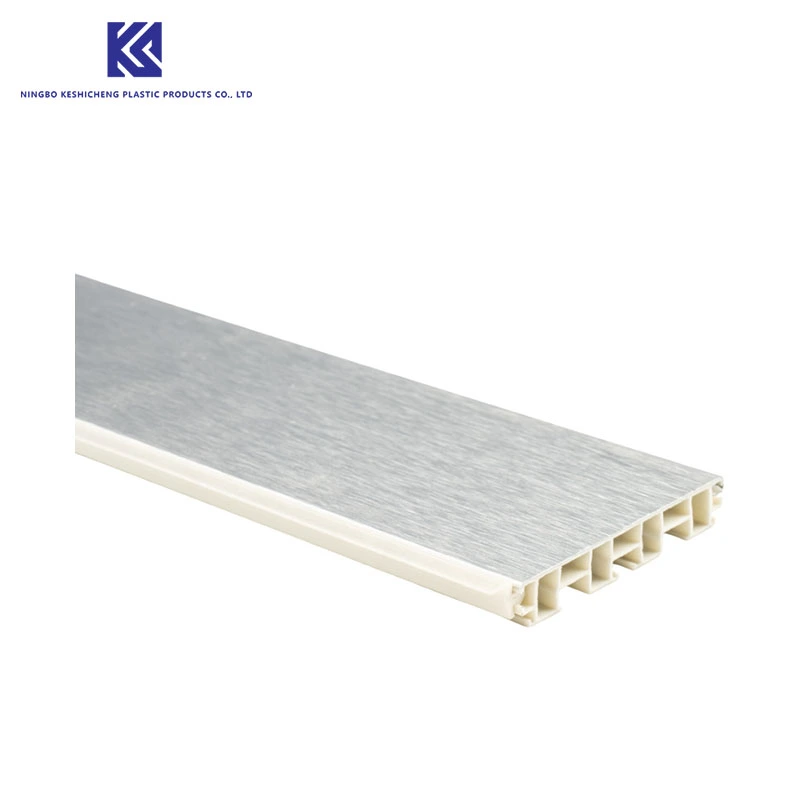 Aluminum Brushed PVC Skirting Board